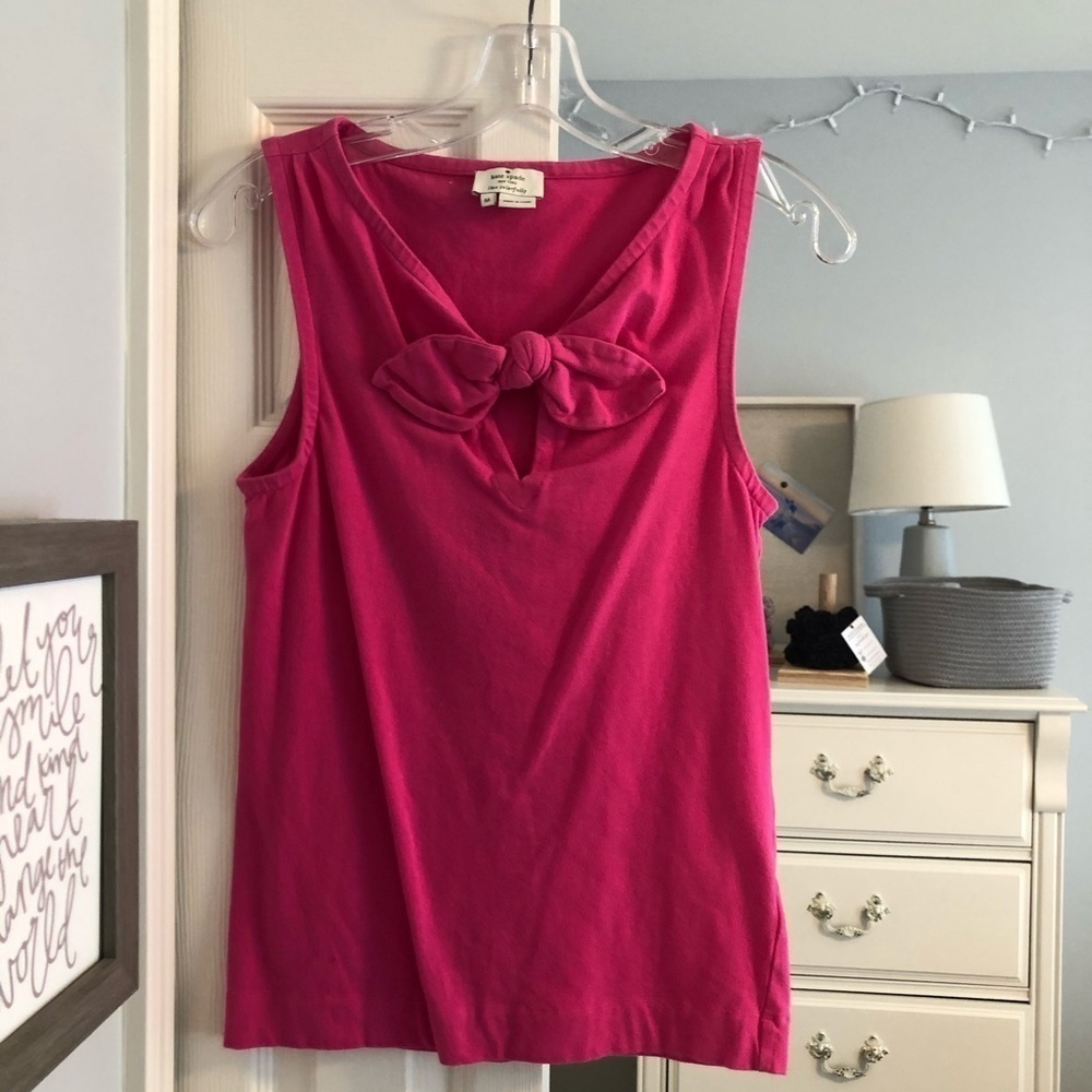 𝅺KATE Spade Hot Pink Top